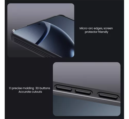 Nillkin CamShield Pro Xiaomi 14T műanyag tok, fekete