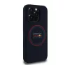 Red Bull Red Ring iPhone 15 Pro szilikon MagSafe tok, tengerészkék