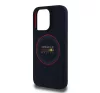 Red Bull Red Ring iPhone 15 Pro szilikon MagSafe tok, tengerészkék