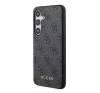 Guess 4G Metal Gold Logo Samsung Galaxy S24 hátlap tok, fekete GUHCS24SG4GFGR