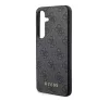 Guess 4G Metal Gold Logo Samsung Galaxy S24 hátlap tok, fekete GUHCS24SG4GFGR