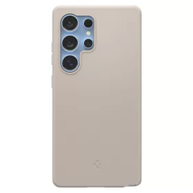   Spigen Silicone Fit MagFit Samsung Galaxy S25 Ultra tok, Natural Titanium, bézs