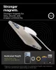 Spigen Silicone Fit MagFit Samsung Galaxy S25 Ultra tok, Natural Titanium, bézs