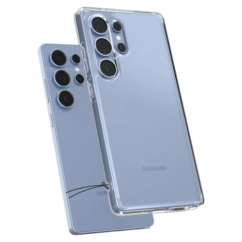 Spigen Ultra Hybrid Samsung Galaxy S25 Ultra tok, Crystal Clear, átlátszó