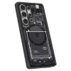 Spigen Ultra Hybrid MagFit Samsung Galaxy S25 Ultra tok, Zero One, fekete