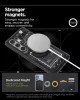 Spigen Ultra Hybrid MagFit Samsung Galaxy S25 Ultra tok, Zero One, fekete