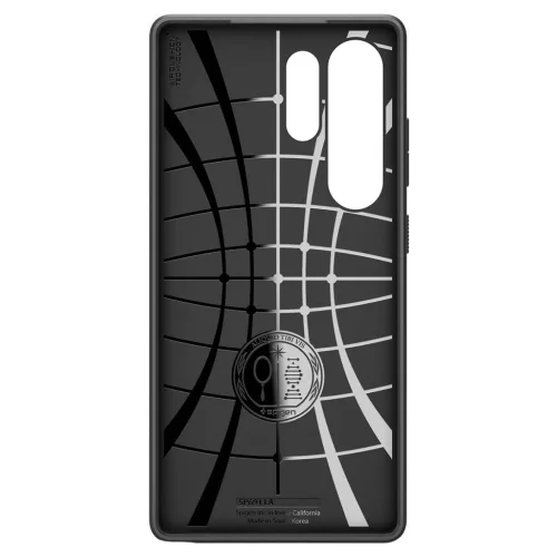 Spigen Liquid Air Samsung Galaxy S25 Ultra tok, Matte Black, fekete