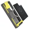 Spigen Rugged Armor MagFit Samsung Galaxy S25 Ultra tok, Marble, szürke