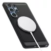 Spigen Rugged Armor MagFit Samsung Galaxy S25 Ultra tok, Matte Black, fekete