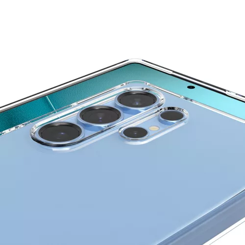 Spigen Liquid Crystal Samsung Galaxy S25 Ultra tok, Crystal Clear, átlátszó