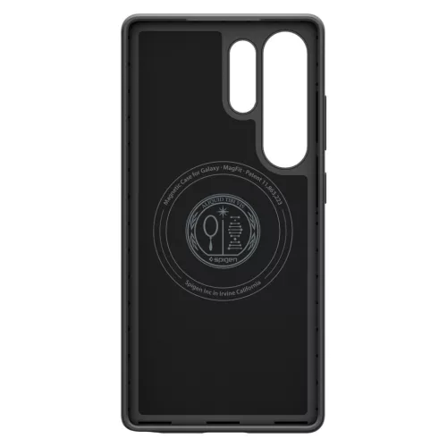 Spigen Thin Fit MagFit Samsung Galaxy S25 Ultra tok, Black, fekete