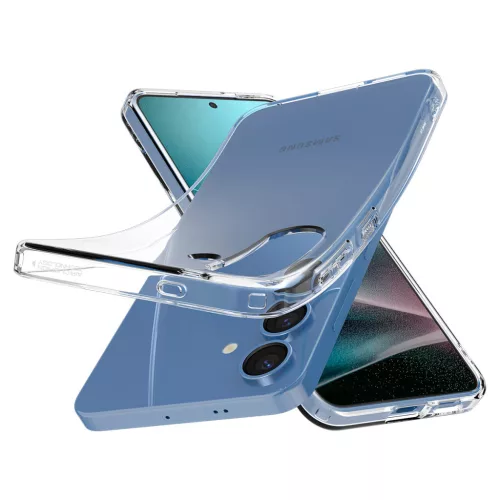 Spigen Liquid Crystal Samsung Galaxy S25+ tok, Crystal Clear, átlátszó