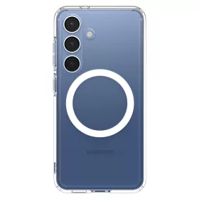   Spigen Ultra Hybrid MagFit Samsung Galaxy S25 tok, Clear White, átlátszó-fehér