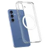 Spigen Ultra Hybrid MagFit Samsung Galaxy S25 tok, Clear White, átlátszó-fehér