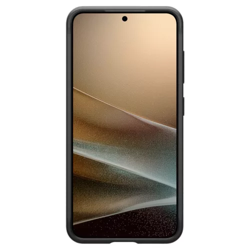Spigen Rugged Armor MagFit Samsung Galaxy S25 tok, Matte Black, fekete