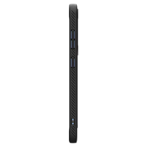 Spigen Rugged Armor MagFit Samsung Galaxy S25 tok, Matte Black, fekete