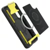 Spigen Rugged Armor MagFit Samsung Galaxy S25 tok, Matte Black, fekete