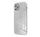 Samsung Galaxy S25 Plus csillámos hátlap tok, silver
