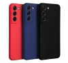 Forcell Soft Samsung Galaxy S25 Plus szilikon tok, sötétkék