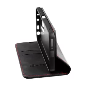   Tactical Xproof Samsung Galaxy S25+ flip/oldalra nyíló tok, fekete