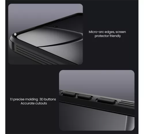 Nillkin CamShield Pro Xiaomi 14T Pro kemény hátlap tok, fekete