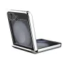 Nillkin CamShield Flip Samsung Galaxy Z Flip 6 / Flip 7 FE vegán bőr tok, fekete