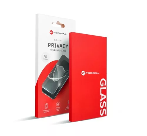 Forcell Privacy Iphone 7/8/SE 2020/SE 2022 betekintésgátló kijelzővédő üvegfólia, fekete