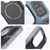 Forcell F-Protect Levels Samsung Galaxy S25 ütésálló MagSafe tok, Cyber, kék-szürke