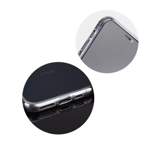 0,5mm Ultra Slim Samsung Galaxy S25 szilikon hátlap tok, átlátszó