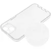 Clear 2mm Samsung Galaxy S25 Ultra csillámos szilikon tok, átlátszó