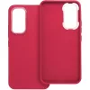 Frame Samsung Galaxy S25 Ultra közepesen ütésálló tok kameravédő kerettel, magenta