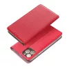 Magnet Samsung Galaxy S25 Ultra mágneses flip tok, piros