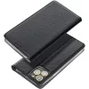 Magnet Samsung Galaxy S25 Ultra mágneses flip tok, fekete