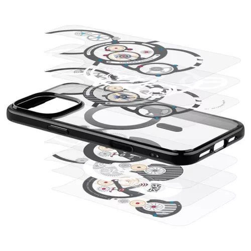 Spigen C11 Series Chronos Edition Magfit Apple iPhone 16 Pro Max tok, MagSafe, fekete ACS09192