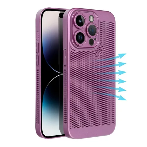 Breezy Samsung Galaxy S25+, műanyag tok, lila