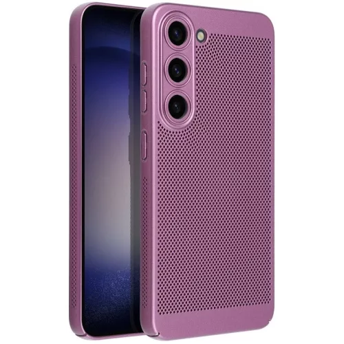 Breezy Samsung Galaxy S25 Ultra, műanyag tok, lila