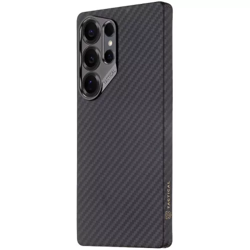 Tactical MagForce Aramid Samsung Galaxy S25 Ultra MagSafe kompatibilis tok, fekete