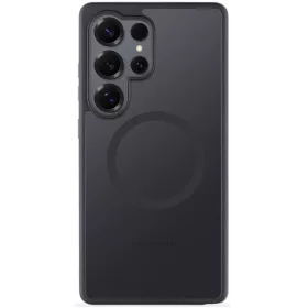   Tactical MagForce Hyperstealth Samsung Galaxy S25 Ultra hátlap tok, áttetsző/sötétszürke