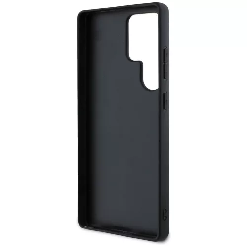 Guess Grained Big 4G Logo Small Classic Logo Samsung Galaxy S25 Ultra  kemény hátlap tok, bézs