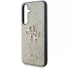 Guess Fixed Glitter Big 4G Metal Logo Samsung Galaxy S25+ kemény hátlap tok, arany