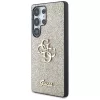 Guess Fixed Glitter Big 4G Metal Logo Samsung Galaxy S25 Ultra kemény hátlap tok, arany