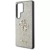 Guess Fixed Glitter Big 4G Metal Logo Samsung Galaxy S25 Ultra kemény hátlap tok, arany