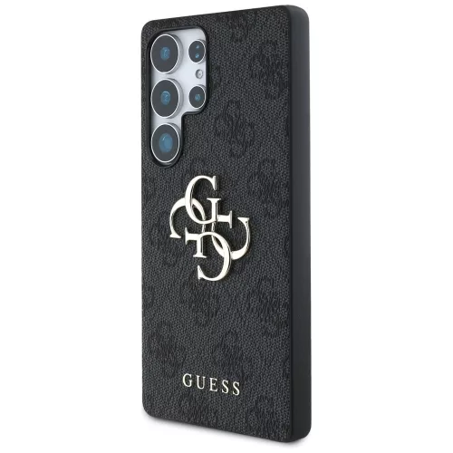 Guess Big 4G Logo Classic Logo Samsung Galaxy S25 Ultra kemény hátlap tok, fekete