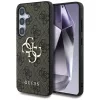 Guess Big 4G Logo Classic Logo Samsung Galaxy S25 kemény hátlap tok, barna