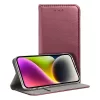Honor Magic 7 Pro Smart Magneto flip tok, burgundi