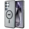 Karl Lagerfeld Button Karl Head Printed Logo Galaxy S25 Ultra MagSafe hátlap tok, fekete