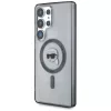 Karl Lagerfeld Button Karl Head Printed Logo Galaxy S25 Ultra MagSafe hátlap tok, fekete