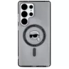 Karl Lagerfeld Button Karl Head Printed Logo Galaxy S25 Ultra MagSafe hátlap tok, fekete