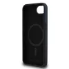 Karl Lagerfeld Liquid Silicone K&CH Heads Apple iPhone 17e / iPhone 16e MagSafe tok, fekete