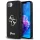 Guess PU Fixed Glitter 4G Metal Logo Apple iPhone 17e / iPhone 16e hátlap tok, fekete